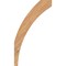 Ekena Millwork 3 1/2"W x 16"D x 28"H Thorton Smooth Knee Brace, Western Red Cedar BRC04X16X28THR00SWR - alternate 2